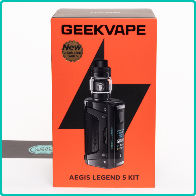 Packaging Kit Aegis Legend 5 Z Subohm 5 Geekvape
